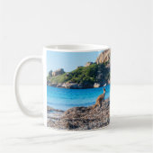 Kangaroo-Pattsituation am Strand Kaffeetasse (Links)