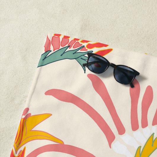 Kangaroo Paw Strandtuch (Beispiel)