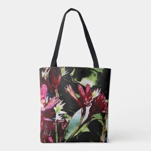 "Kangaroo Paw" Tote Bag Tasche (Rückseite)