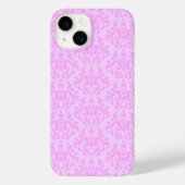 Kangaroo Paws Damask lilac Case-Mate iPhone Hülle (Rückseite)