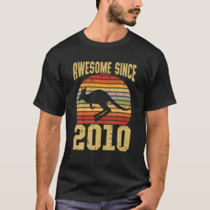 Kangaroo Phantastisch Seit 2010 12. Geburtstag 12  T-Shirt
