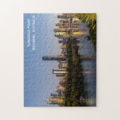 Kangaroo Point Brisbane, Australien Puzzle (Vertikal)