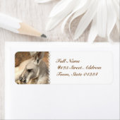 Kangaroo Profile Mailing Labels (Insitu)