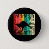 Kangaroo Retro Button (Vorderseite)