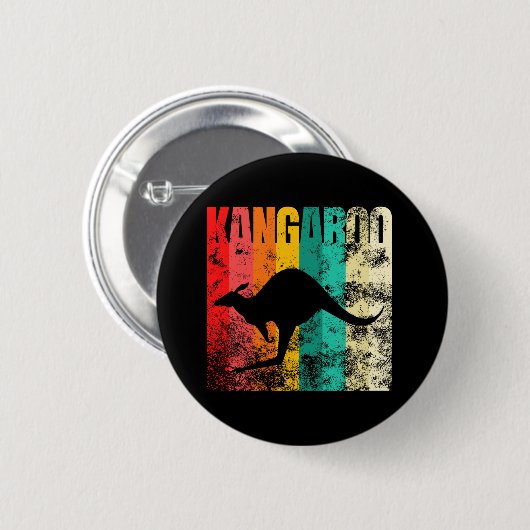 Kangaroo Retro Button (Vorne & Hinten)