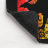 Kangaroo Retro Mousepad (Ecke)