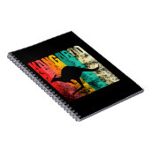 Kangaroo Retro Notizblock (Rechte Seite)