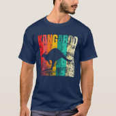 Kangaroo Retro T-Shirt (Vorderseite)