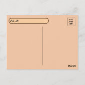 Kangaroo-Rolling / Playing Postkarte (Rückseite)