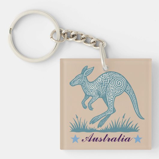 Kangaroo Schlüsselanhänger (Vorderseite)