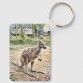 Kangaroo-Schlüsselanhänger Schlüsselanhänger (Rückseite)