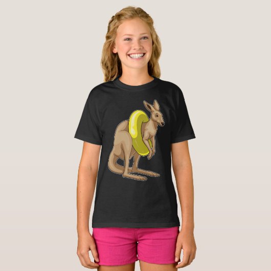 Kangaroo Schwimmring T-Shirt (Vorne ganz)