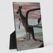 Kangaroo Sea Breezes Illusion Art Fotoplatte (Seite)