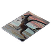 Kangaroo Sea Breezes Illusion Art Notizblock (Linke Seite)