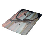 Kangaroo Seaside Breezes Illusion Art Badematte (Schrägansicht)