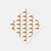 Kangaroo Serviette (Ecke)