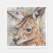 Kangaroo Serviette (Vorderseite)