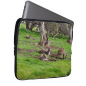 Kangaroo Siesta Time, Laptopschutzhülle (Vorne Rechts)