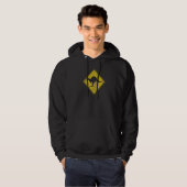 KANGAROO SIGN ROAD TRAFFIC HIGHWAY STREET CROSSING HOODIE (Vorne ganz)