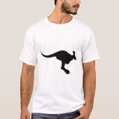 Kangaroo-Silhouette T-Shirt (Vorderseite)