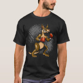 Kangaroo Spaß Boxer Animal Fun Boxing T-Shirt (Vorderseite)