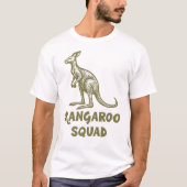 Kangaroo Squad, Tierfreunde T-Shirt (Vorderseite)