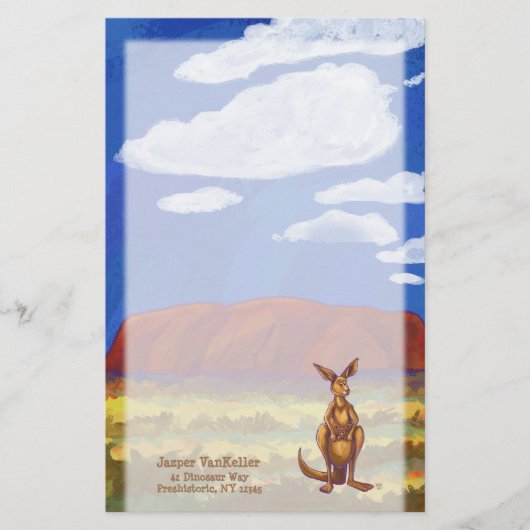 Kangaroo Stationery Briefpapier (Vorderseite)