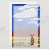 Kangaroo Stationery Briefpapier (Vorne/Hinten)