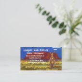 Kangaroo Stationery Visitenkarte (Stehend Vorderseite)