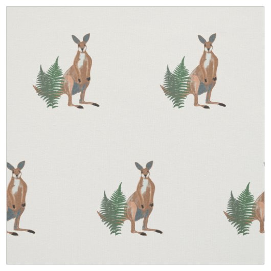 Kangaroo Stoff (Muster)