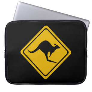 Kangaroo-Straße Laptopschutzhülle