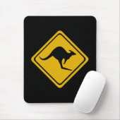 Kangaroo-Straße Mousepad (Mit Mouse)