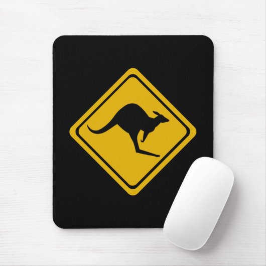 Kangaroo-Straße Mousepad (Mit Mouse)
