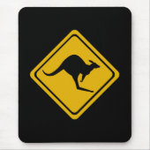 Kangaroo-Straße Mousepad (Vorne)