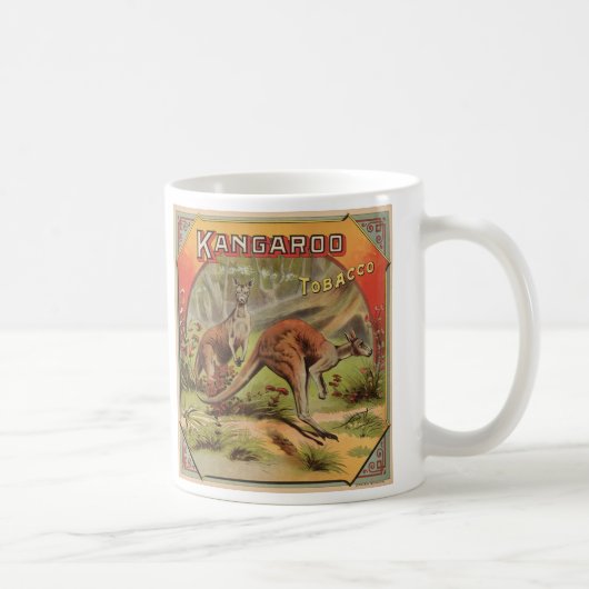 Kangaroo Tabak 1900 Kaffeetasse (Rechts)
