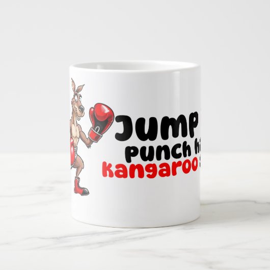 Kangaroo-Tasse Jumbo-Tasse (Vorderseite)