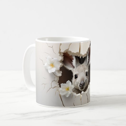 Kangaroo-Tasse Kaffeetasse (Vorderseite Links)