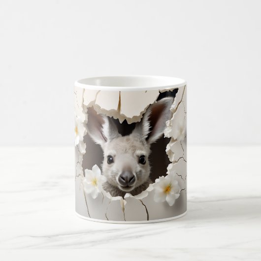 Kangaroo-Tasse Kaffeetasse (Mittel)
