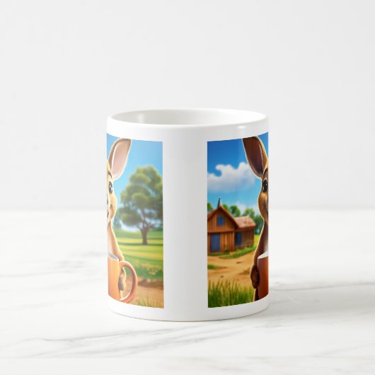 Kangaroo-Tasse Kaffeetasse (Mittel)