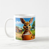 Kangaroo-Tasse Kaffeetasse (Links)