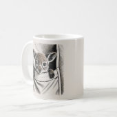 Kangaroo Tasse, Niedliches Baby Joey Design Kaffeetasse (Vorderseite Links)