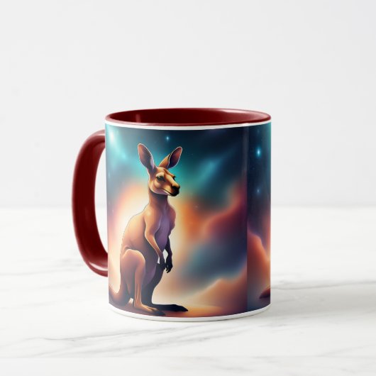 Kangaroo-Tasse Tasse (Vorderseite Links)