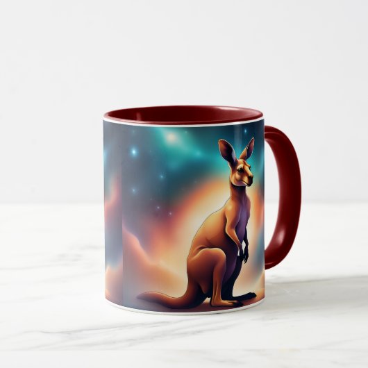 Kangaroo-Tasse Tasse (VorderseiteRechts)