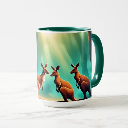 Kangaroo-Tasse Tasse (VorderseiteRechts)