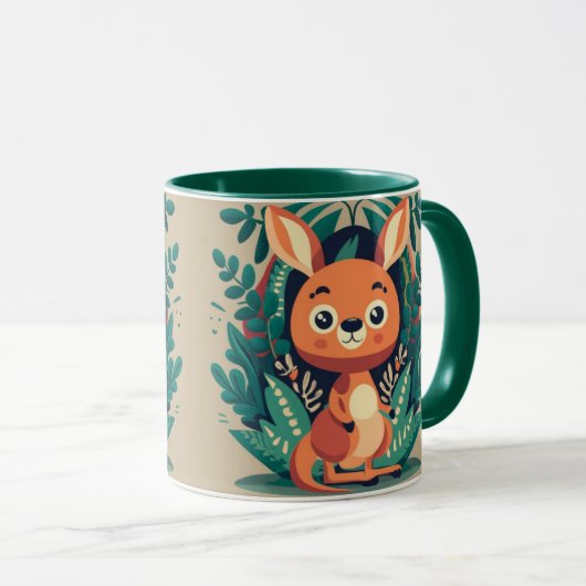 Kangaroo-Tasse Tasse (VorderseiteRechts)