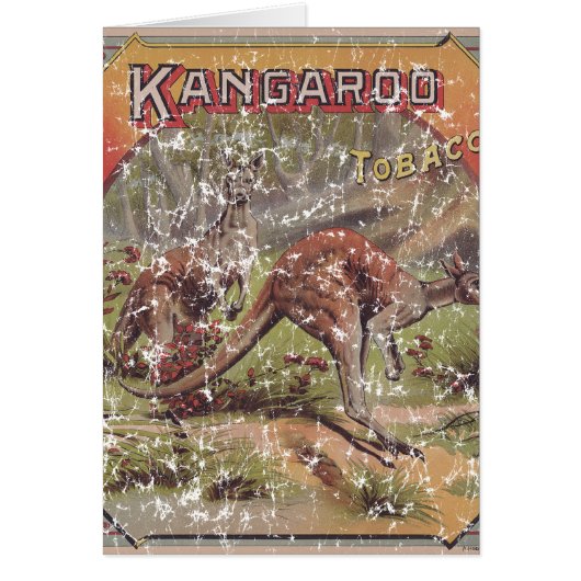 Kangaroo Tobacco 1900 (Vorne)