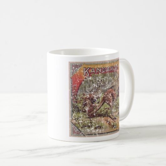Kangaroo Tobacco 1900 Kaffeetasse (VorderseiteRechts)