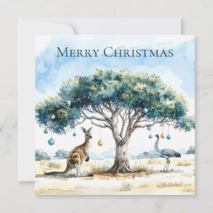 Kangaroo und Emu Weihnachten Gumtree Baubles
