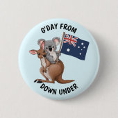 Kangaroo und Koala Button (Vorderseite)