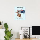 Kangaroo und Koala Poster (Heimbüro)
